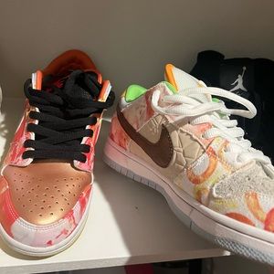 Nike Dunks Jason deng x Street hawker
